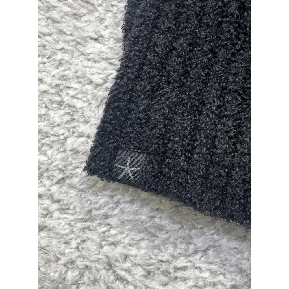 Barefoot Dreams Cardigan Women's M‎ Black Cozychic Lite Sweater Pockets Soft